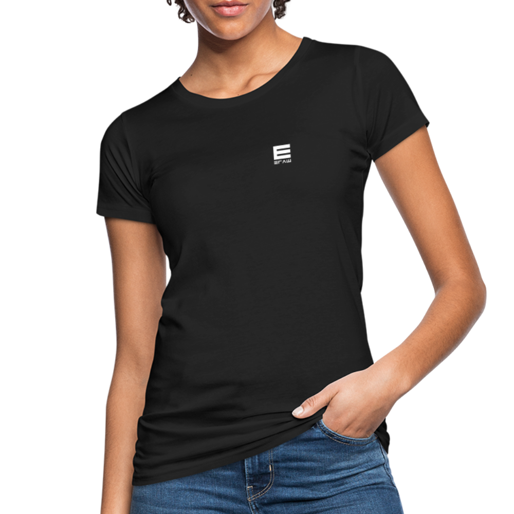 🕶️ Women T-Shirt "TECHNO" - Schwarz
