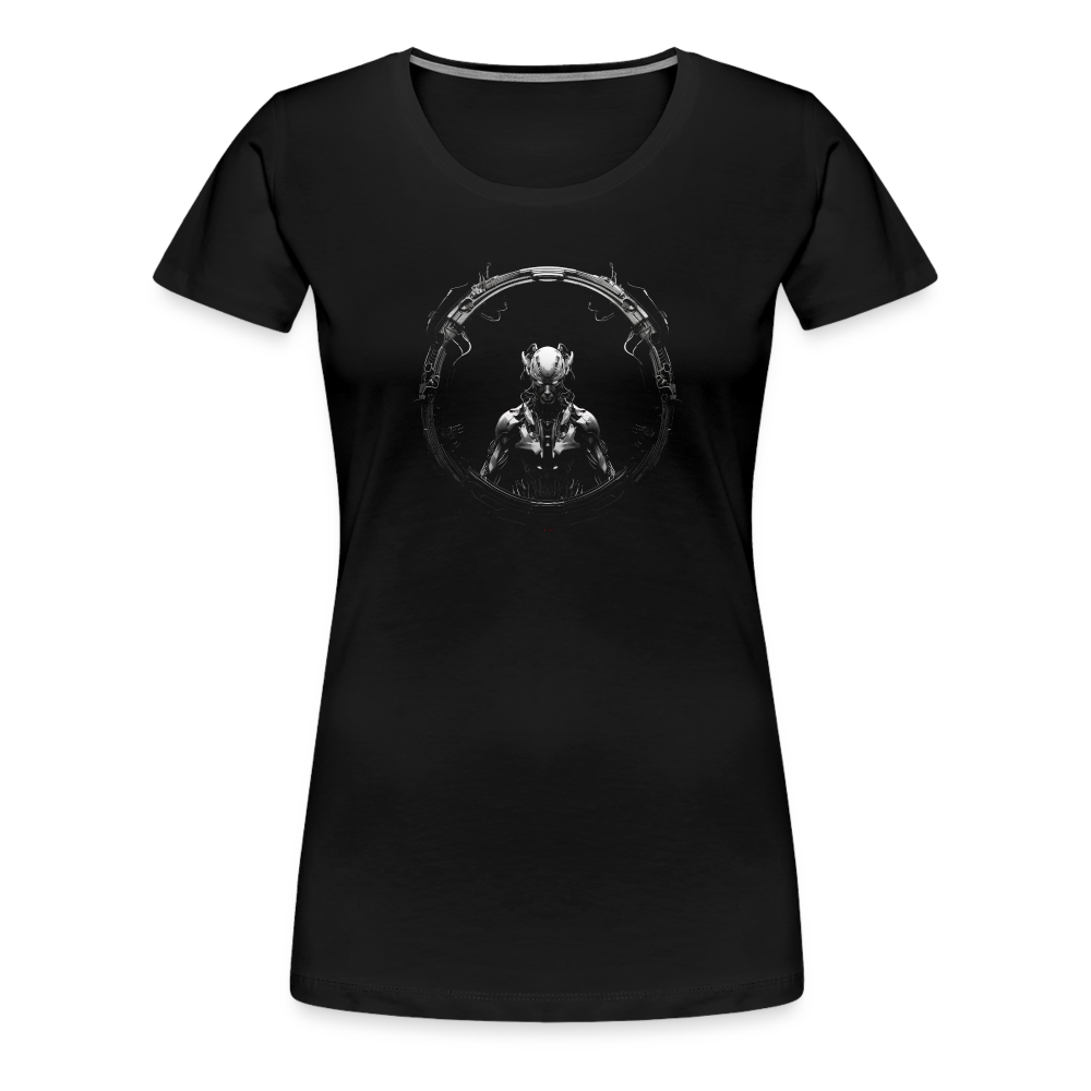 🦾 Women Premium Organic T-Shirt "AVENGER" 🦾 - Schwarz