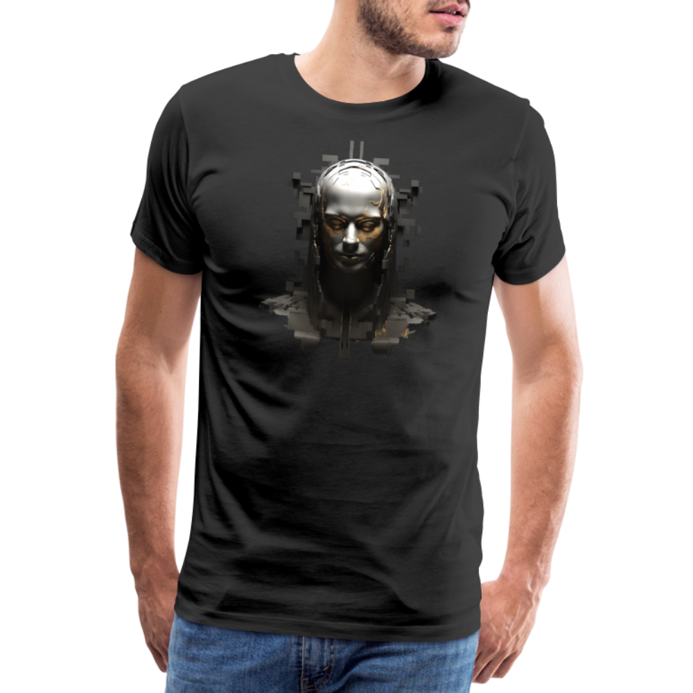 🦾 Men Premium Organic T-Shirt "GRITTA" 🦾 - Schwarz