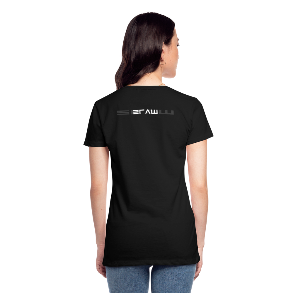 🧟‍♂️ Women Premium Organic T-Shirt "MAGDALENA" 🧟‍♂️ - Schwarz