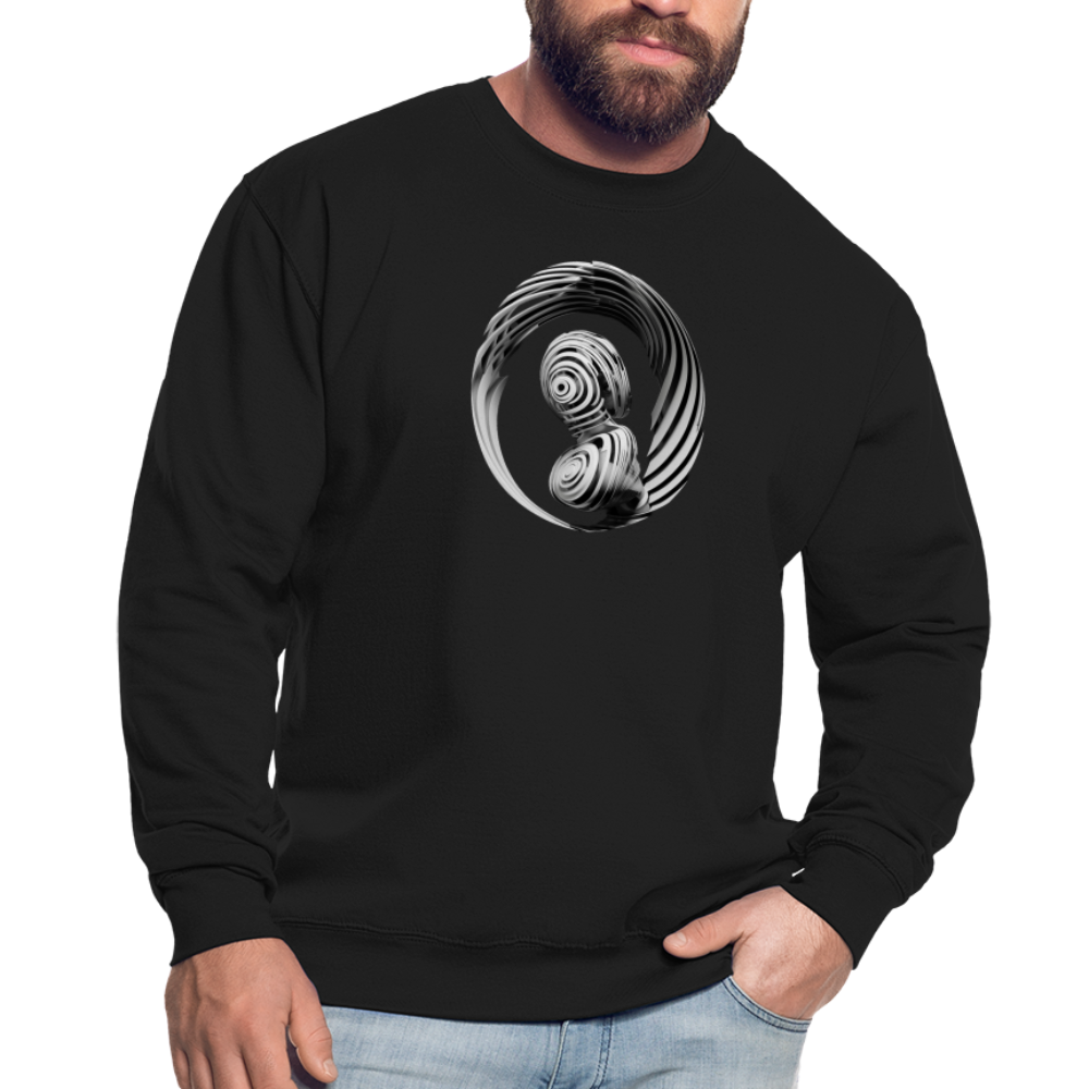 💿 Unisex Premium Organic Sweater "SECRET" 💿 - Schwarz