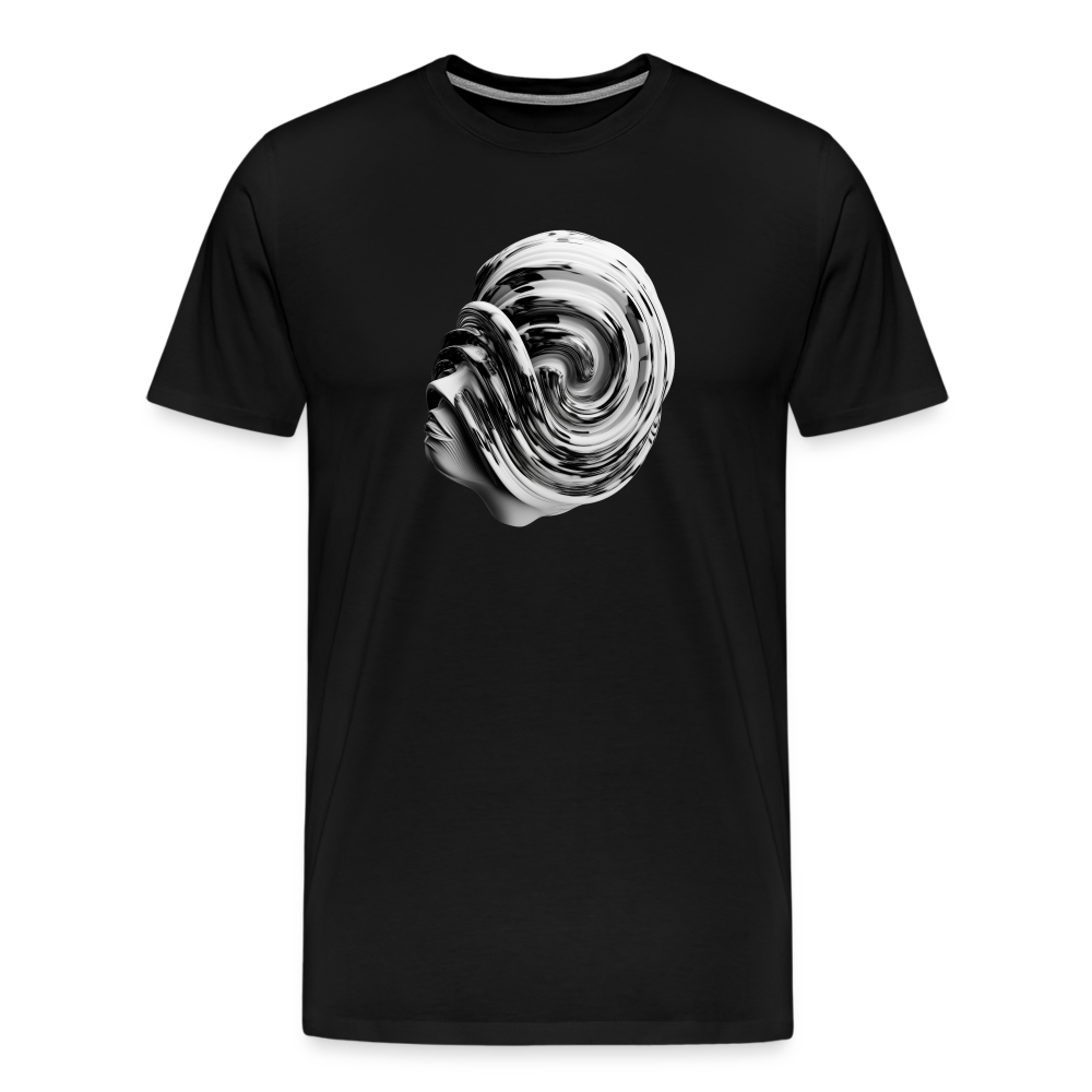 💿 Men Premium Organic T-Shirt "LOSING MIND" 💿 - Schwarz