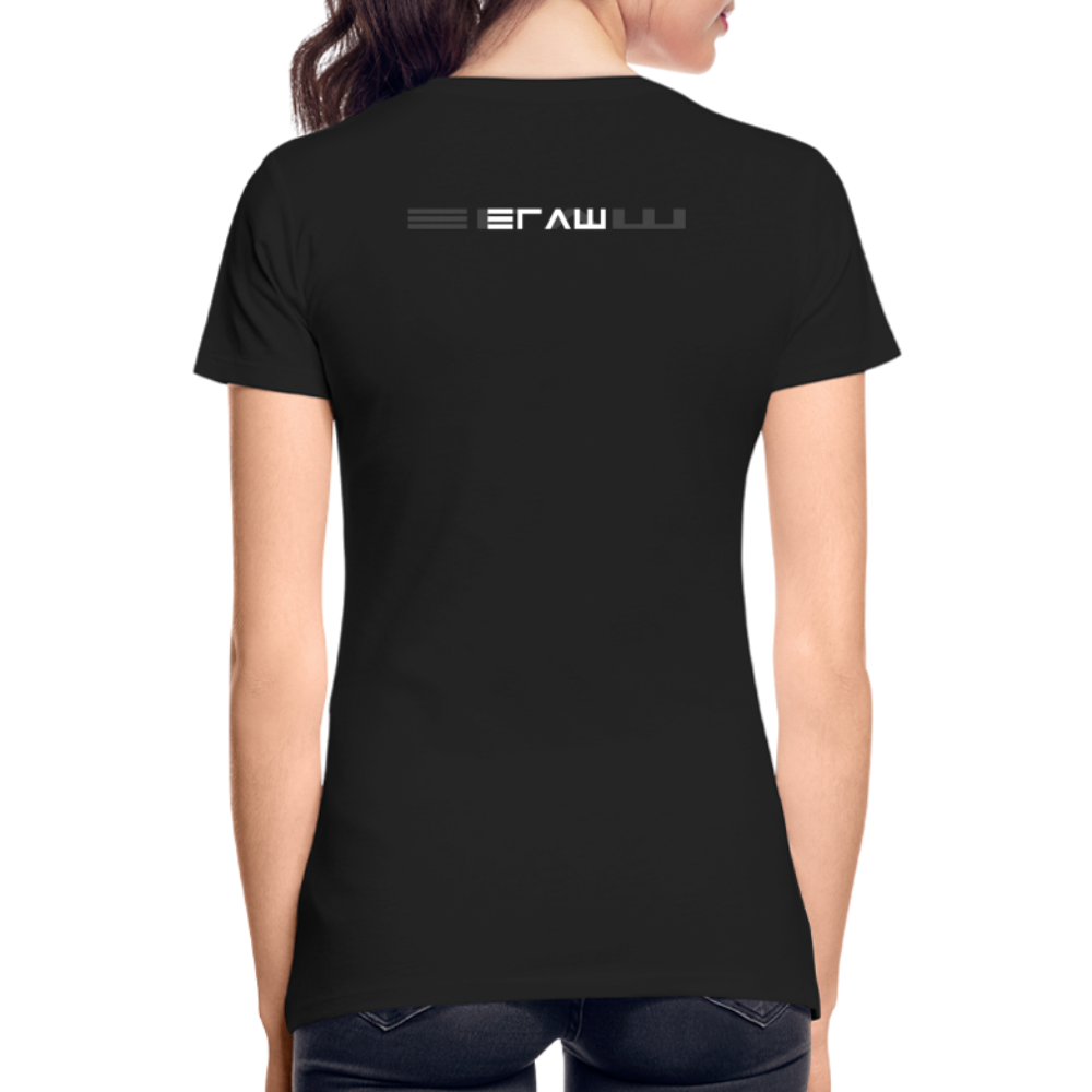 👽 Women Premium Organic T-Shirt "DANZIL" 👽 - Schwarz