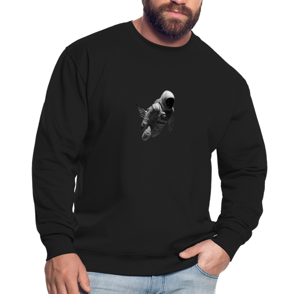 👽Unisex Premium Organic Sweater "TRAVELLER" 👽 - Schwarz