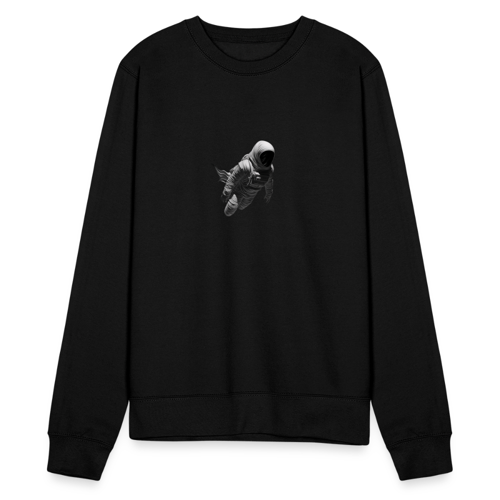 👽Unisex Premium Organic Sweater "TRAVELLER" 👽 - Schwarz