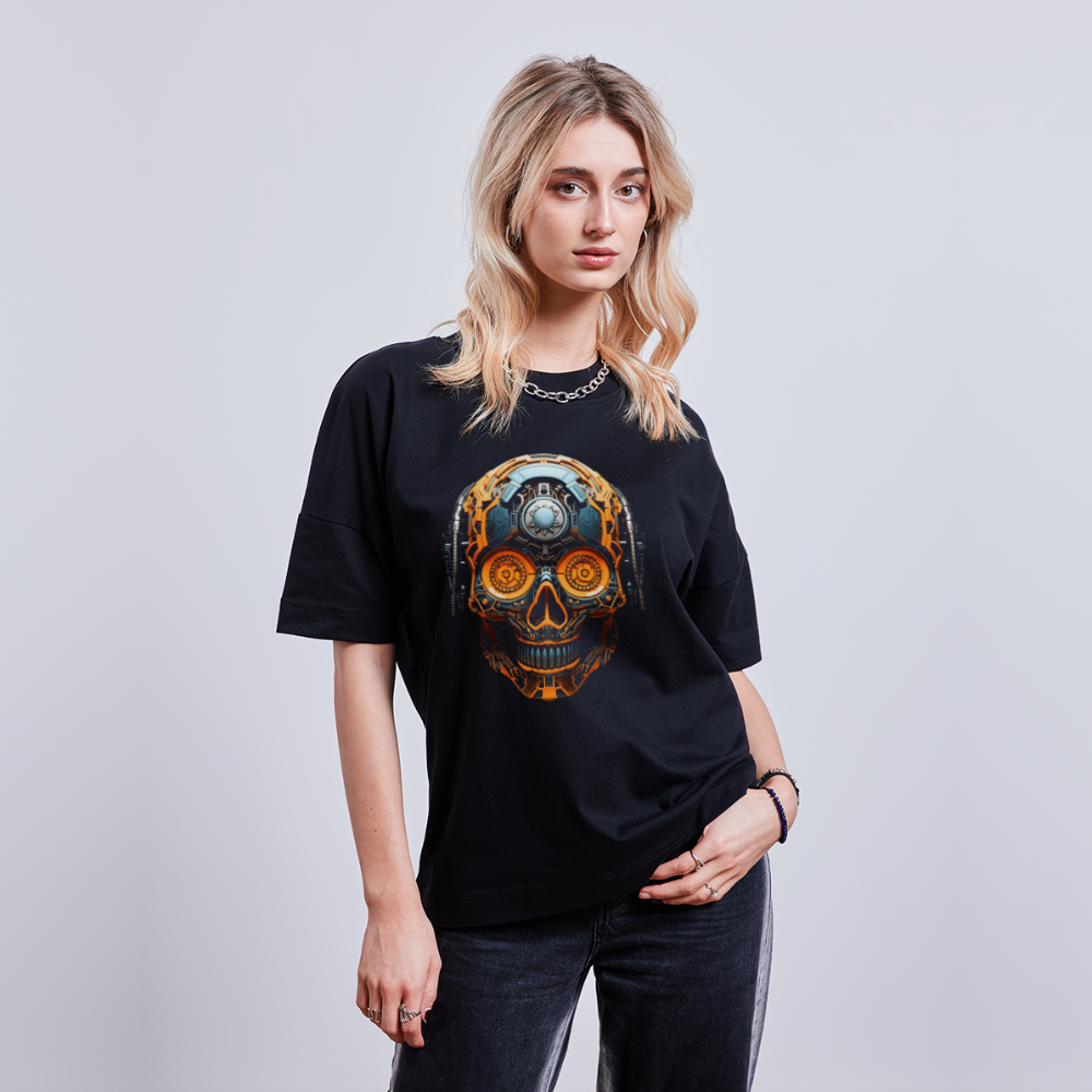 ☠️ Unisex OVERSIZE T-Shirt "DIGI" ☠️ - Schwarz
