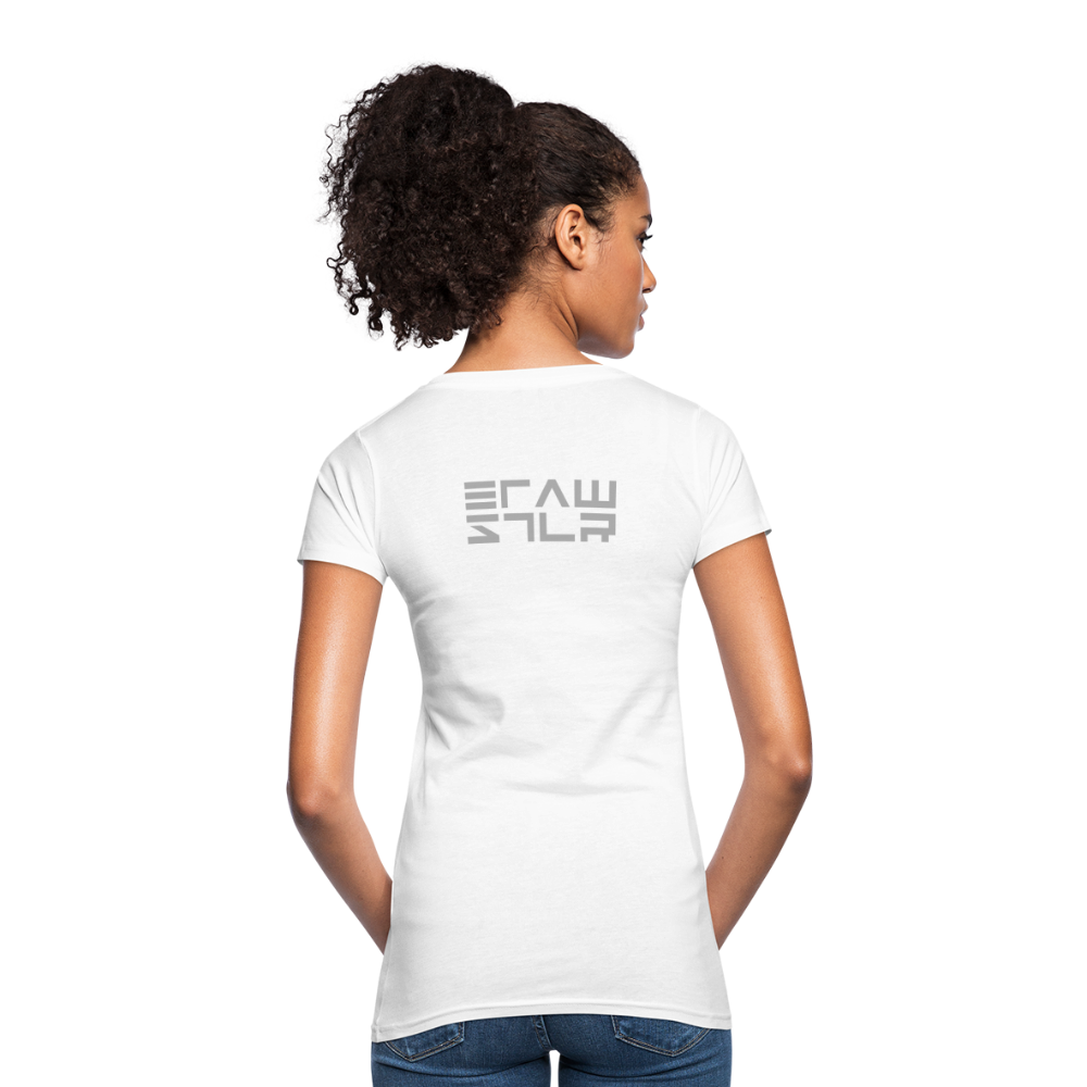 👽 Women Premium Organic T-Shirt "UFO" 👽 - weiß
