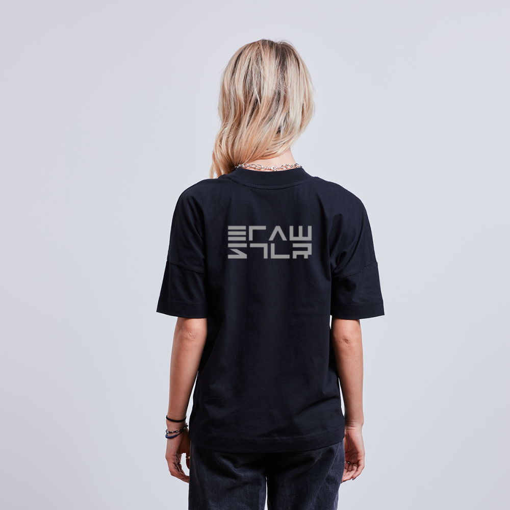 👽 Unisex OVERSIZE T-Shirt "UFO" 👽 - Schwarz