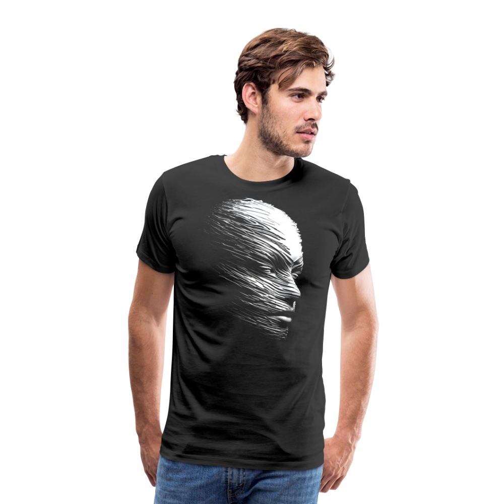 👽 Men Premium Organic T-Shirt "LILLY" 👽 - Schwarz