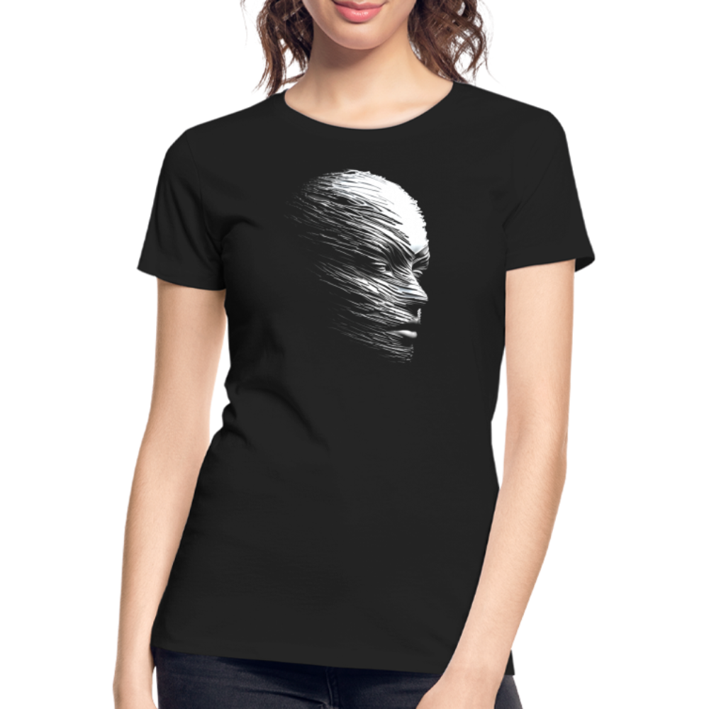 👽 Women Premium Organic T-Shirt "LILLY" 👽 - Schwarz