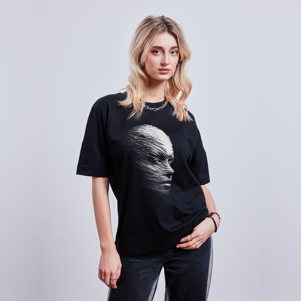 👽 Unisex OVERSIZE T-Shirt "LILLY" 👽 - Schwarz