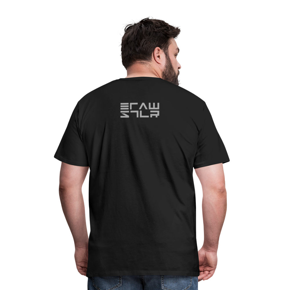 👽 Men Premium Organic T-Shirt "FARA" 👽 - Schwarz
