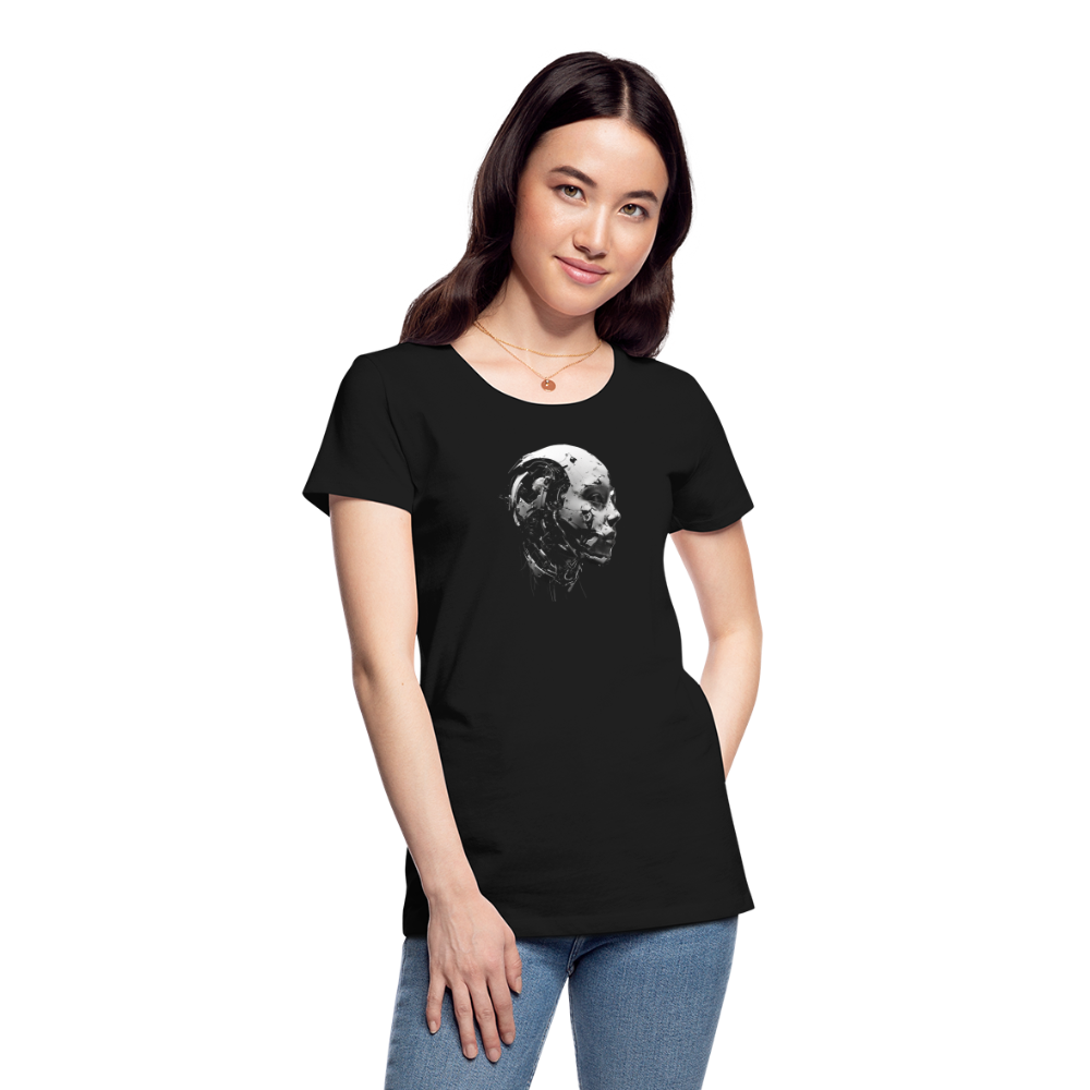 👽 Women Premium Organic T-Shirt "FARA" 👽 - Schwarz
