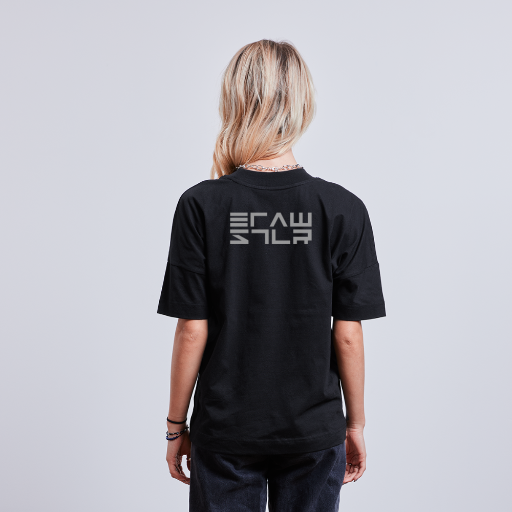 👽 Unisex OVERSIZE T-Shirt "FARA" 👽 - Schwarz