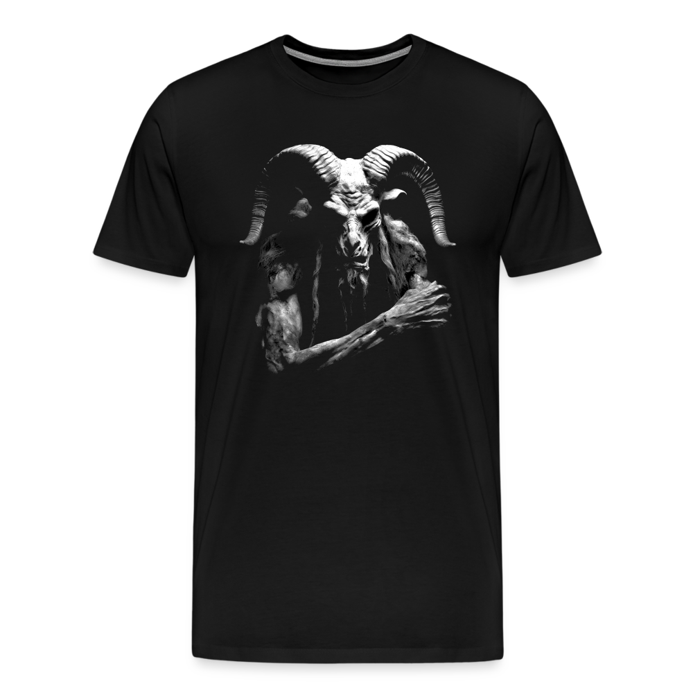 🧟‍♂️ Men Premium Organic T-Shirt "GEVIL" 🧟‍♂️ - Schwarz