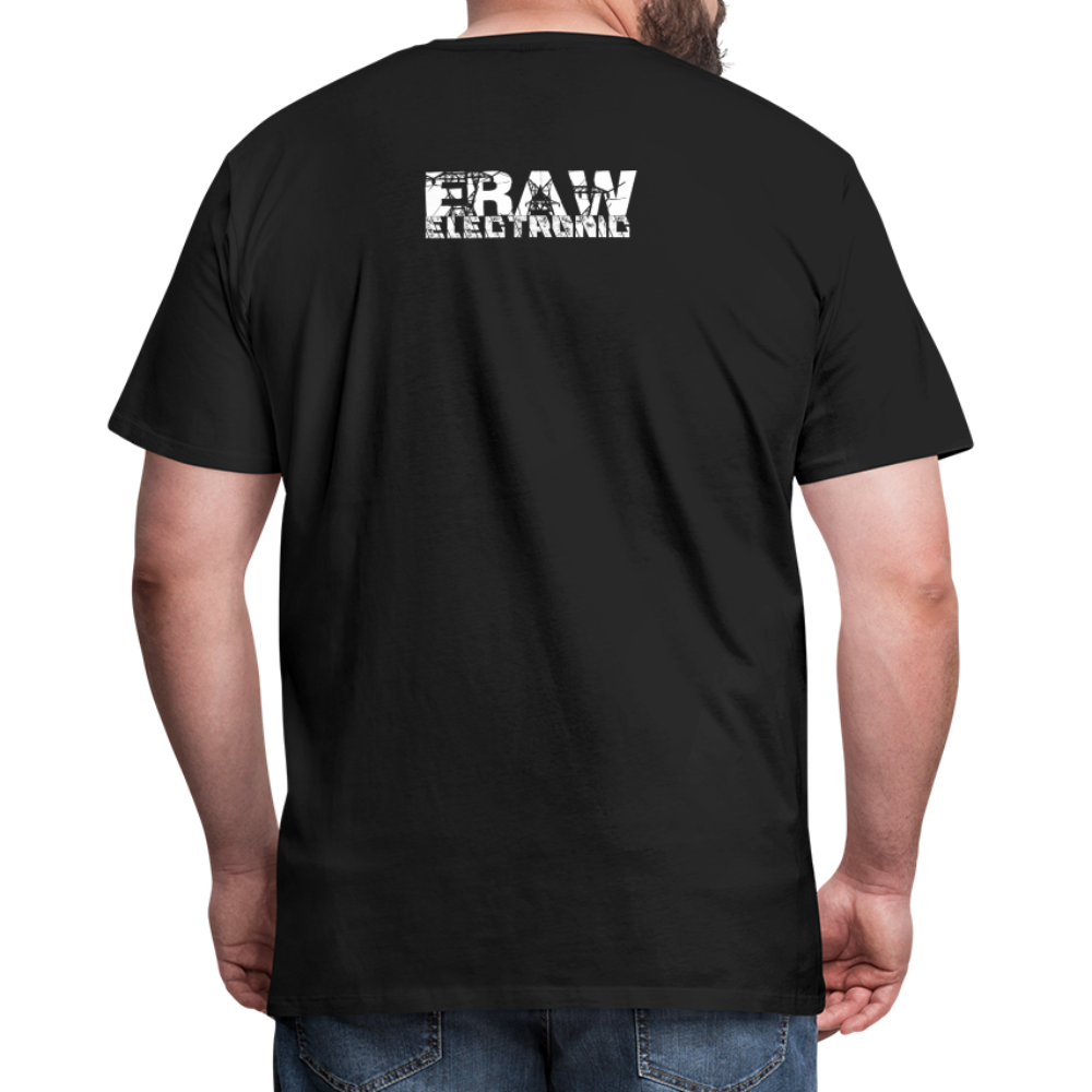 🧟‍♂️ Men Premium Organic T-Shirt "GEVIL" 🧟‍♂️ - Schwarz