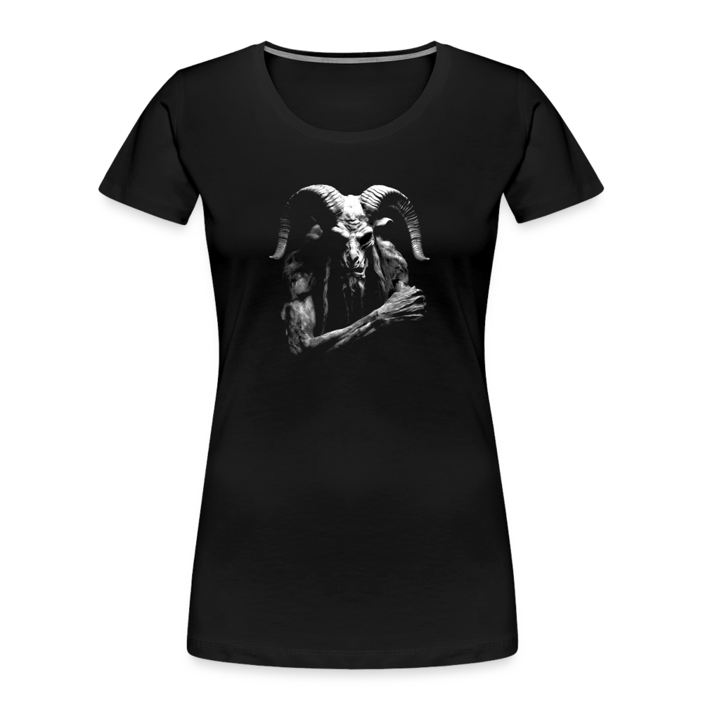 🧟‍♂️ Women Premium Organic T-Shirt "GEVIL" 🧟‍♂️ - Schwarz