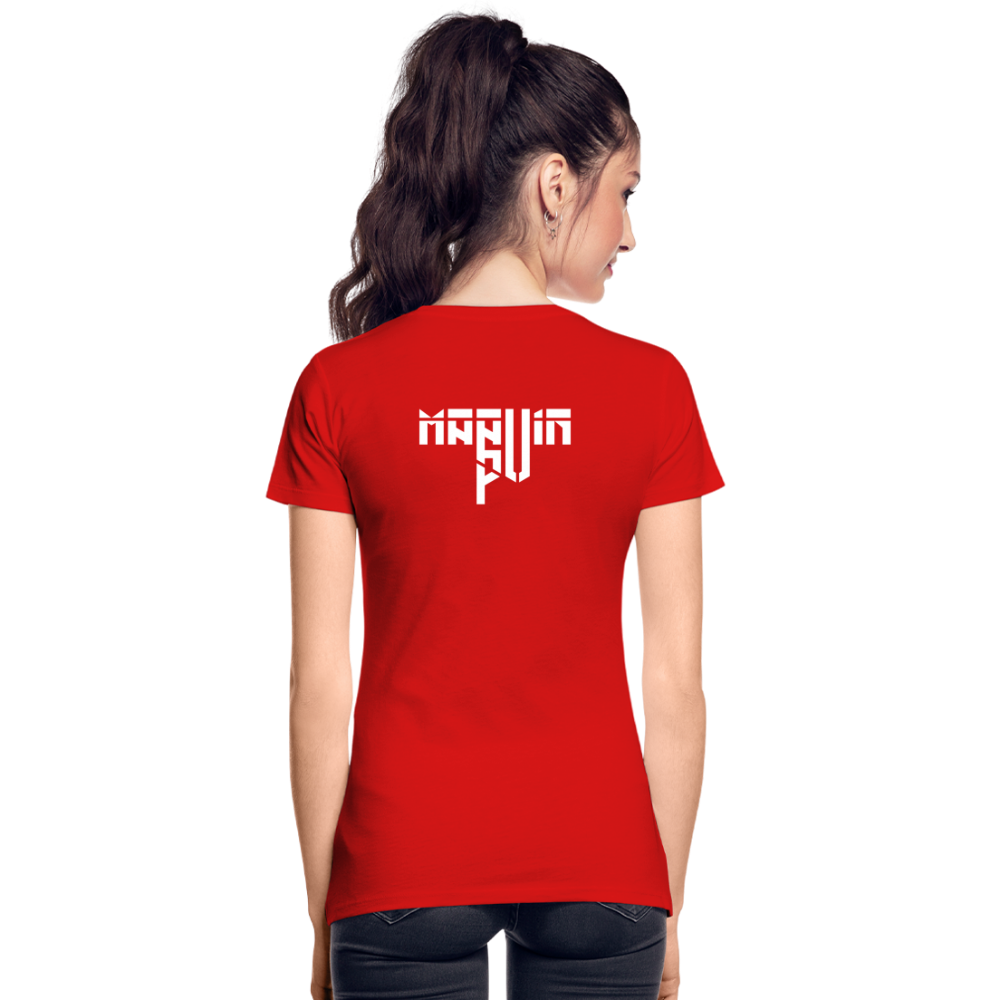 MARVIN PV Clubshirt Women black / red / blue - Rot