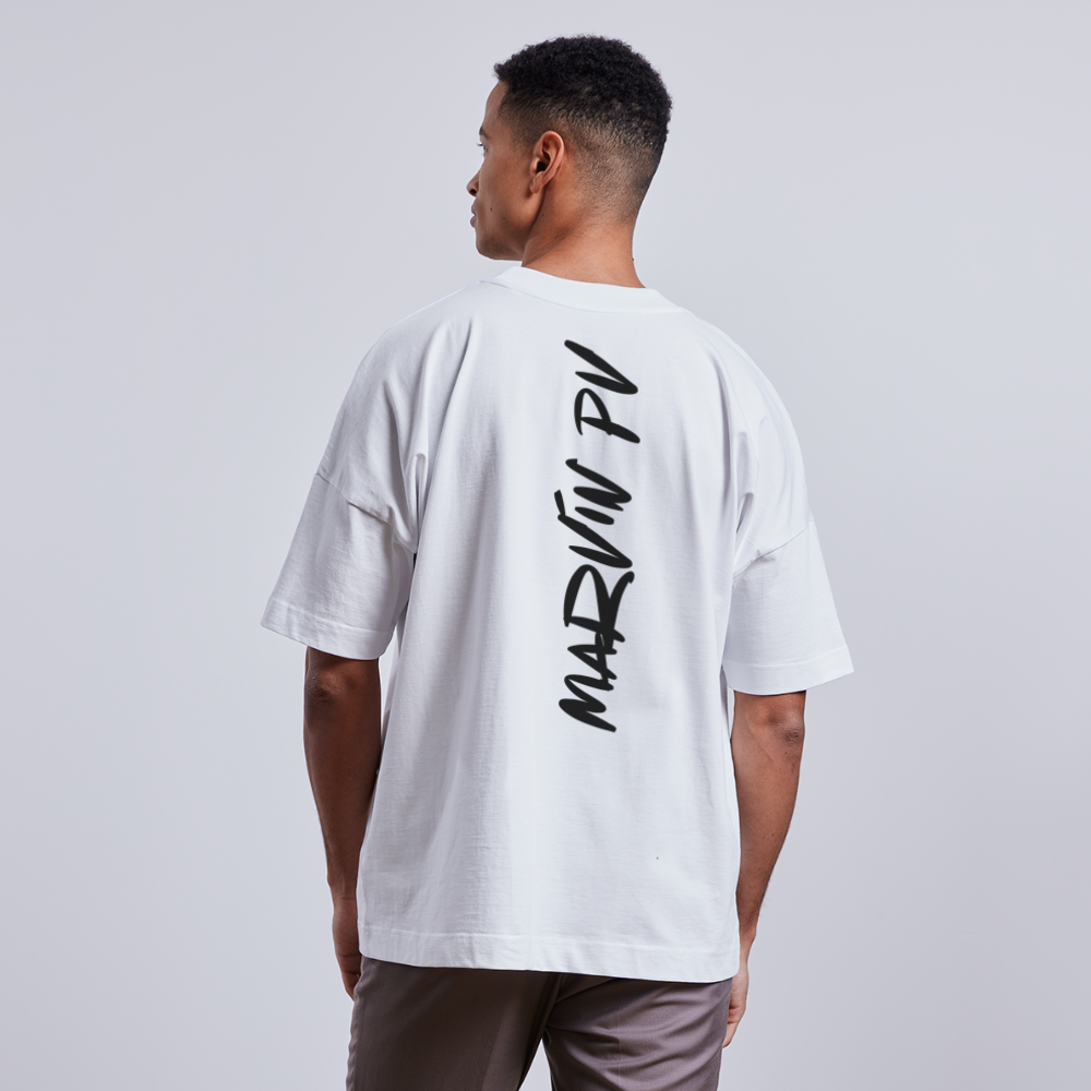 MARVIN PV Oversize-Shirt Streetstyle white - weiß