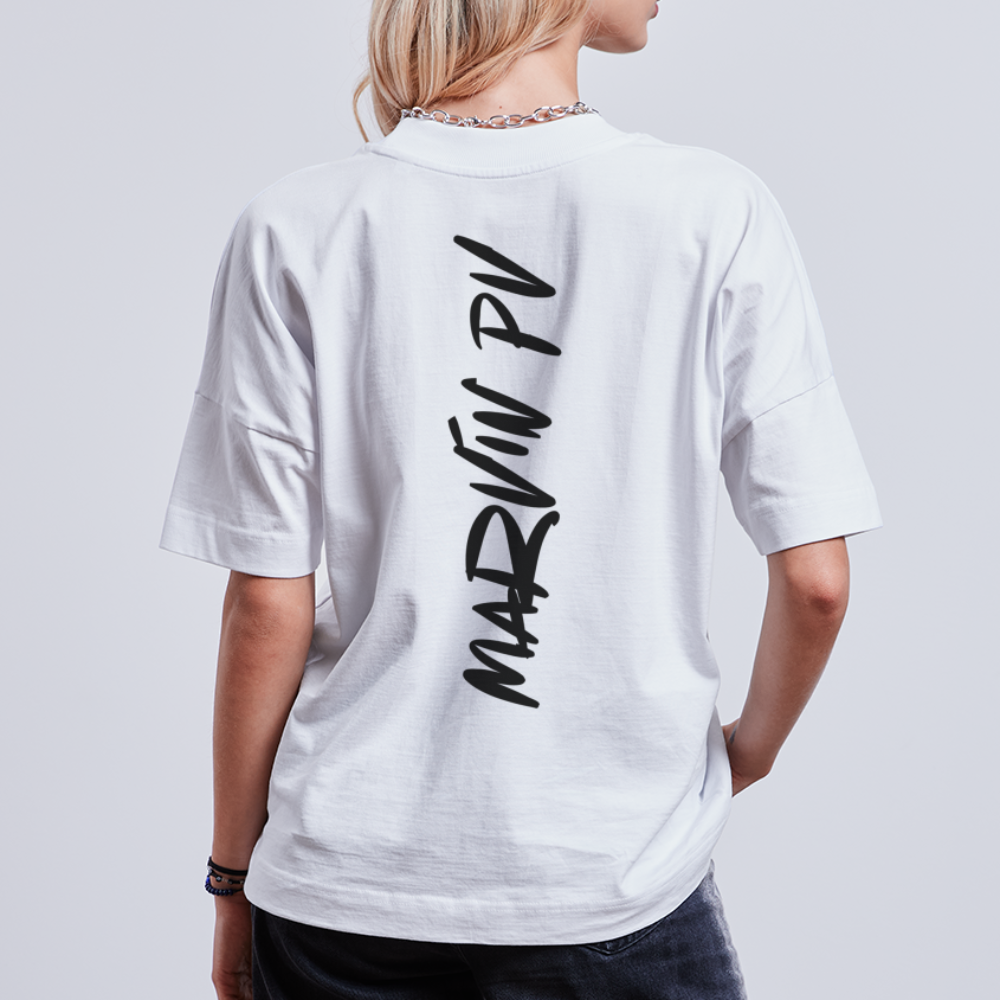 MARVIN PV Oversize-Shirt Streetstyle white - weiß