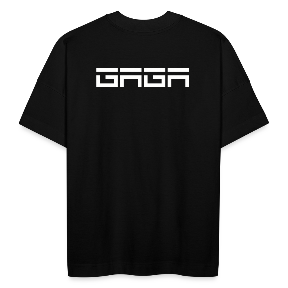 GAGA! ESSENTIAL Oversize Unisex Premium Shirt - Schwarz