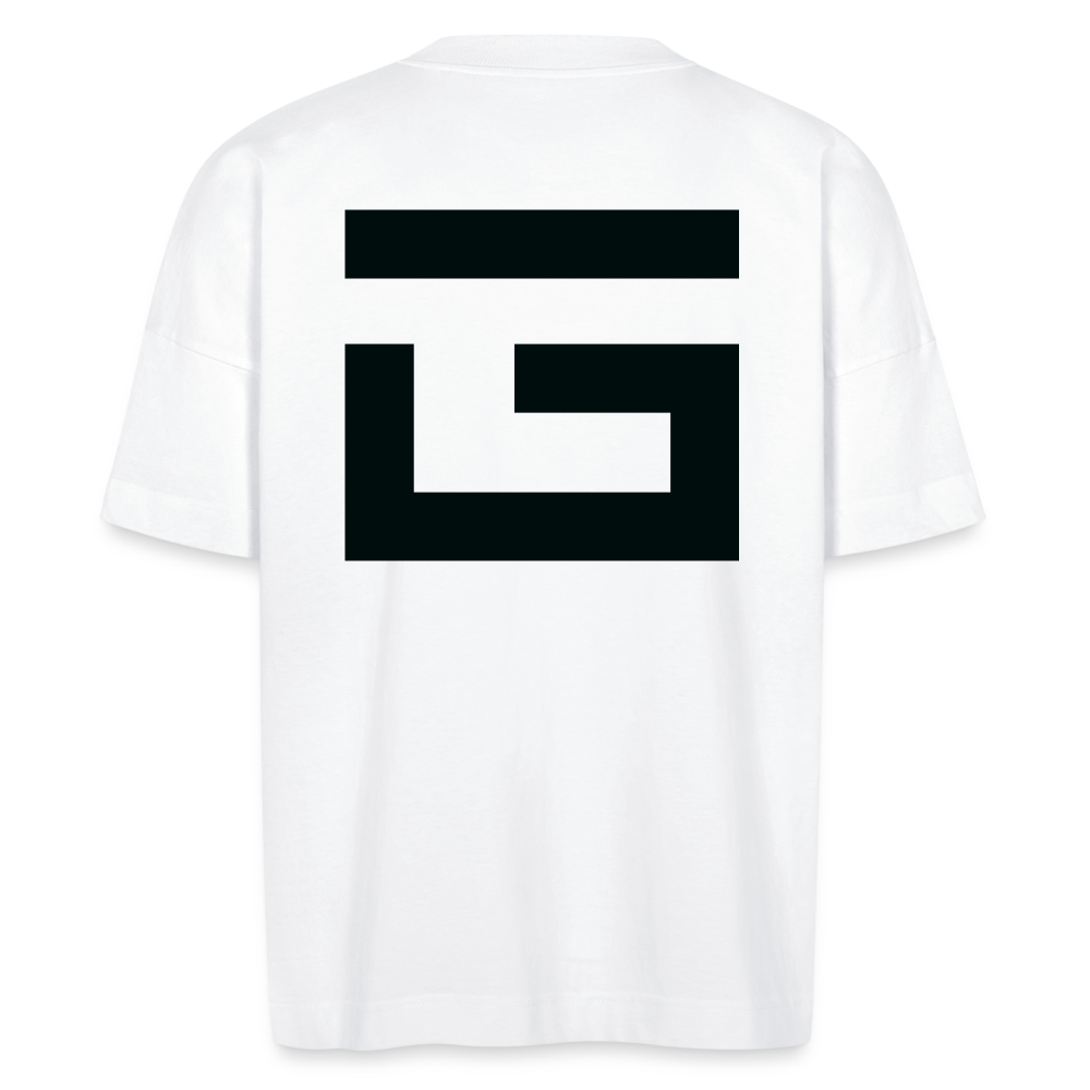 GAGA G Oversize Unisex Premium Shirt White - weiß