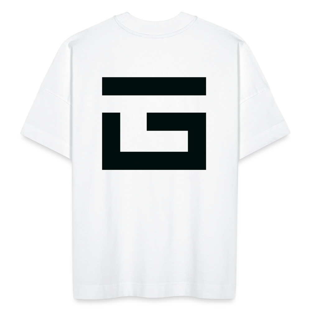 GAGA G Oversize Unisex Premium Shirt White - weiß