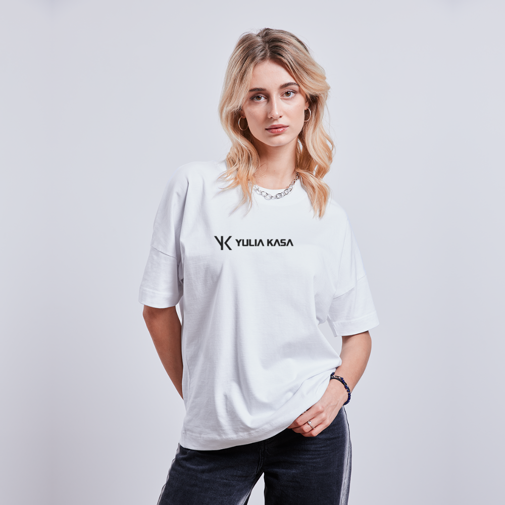 YULIA KASA Oversize Unisex Premium Shirt White - weiß
