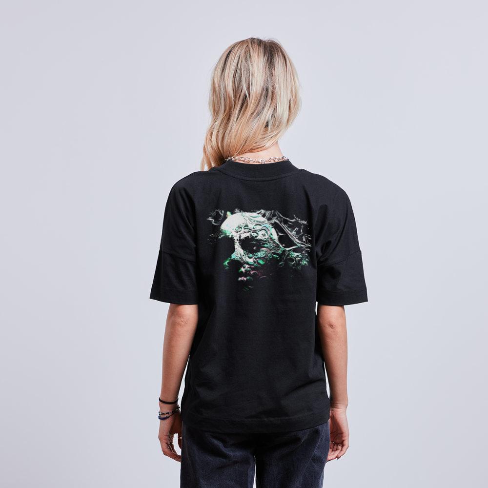 ALULA Oversize Premium Shirt Black - Tracker - Schwarz