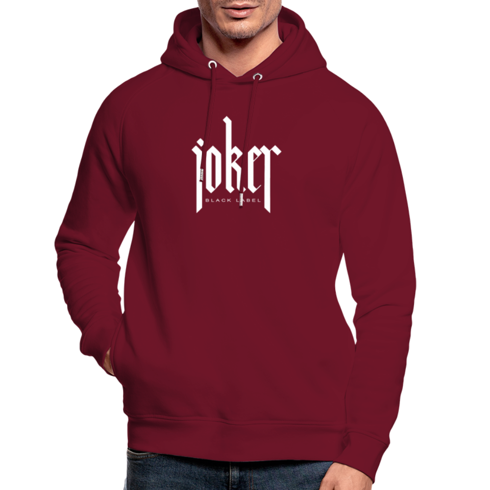 JOKER Premium Hoodie Black, Red, Navy-Blue - Burgunderrot