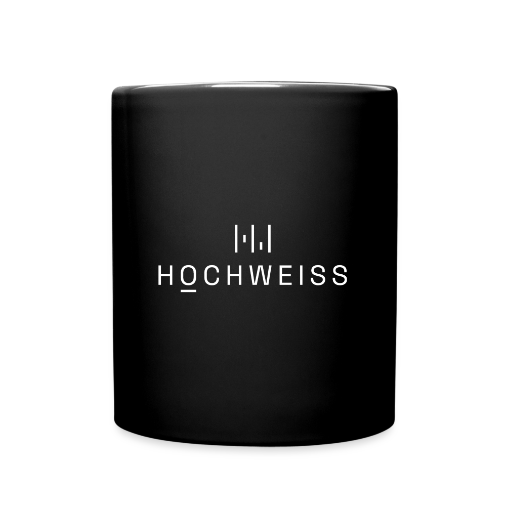 HOCHWEISS COFFEECUP - Schwarz