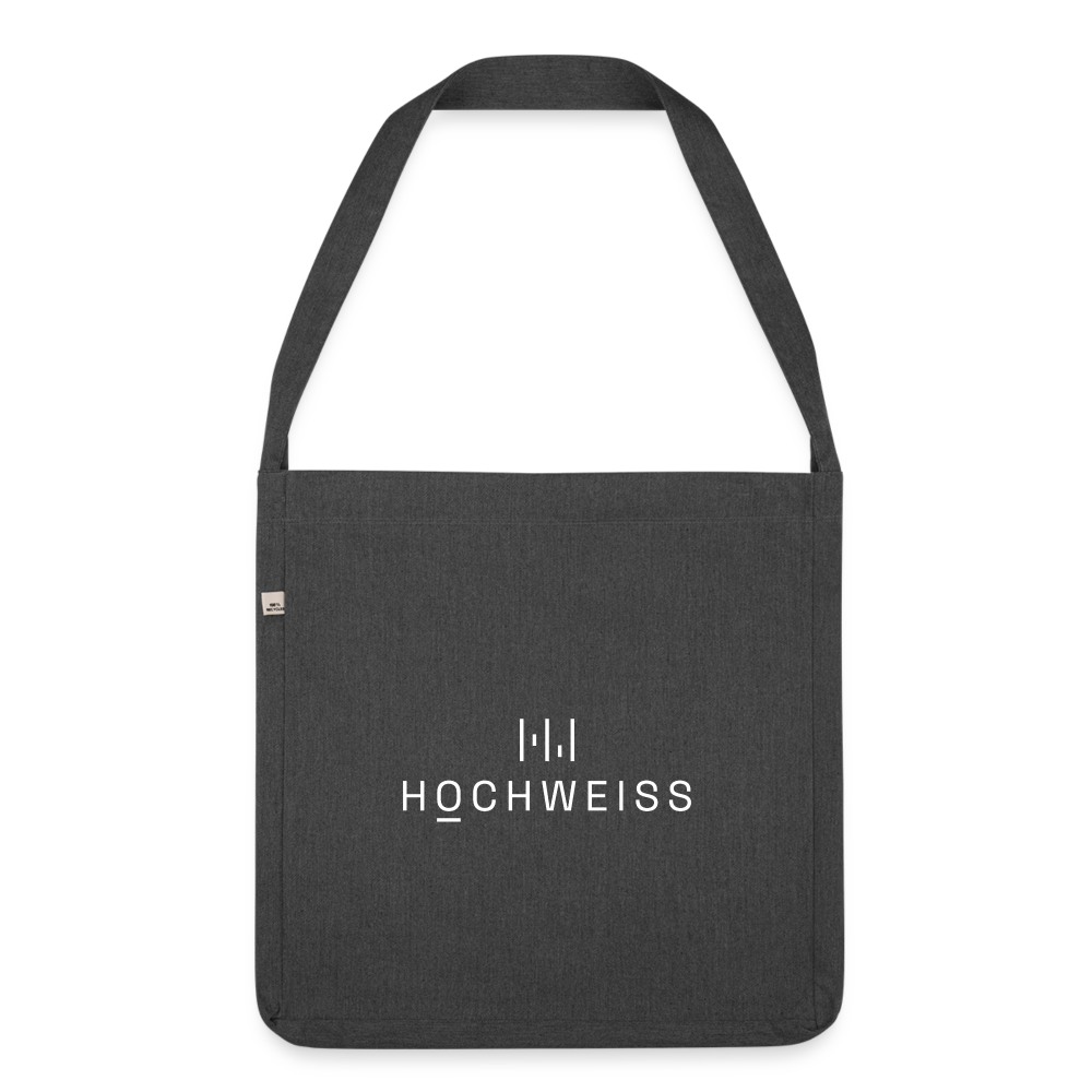 HOCHWEISS Shoulder Bag - Schwarz meliert