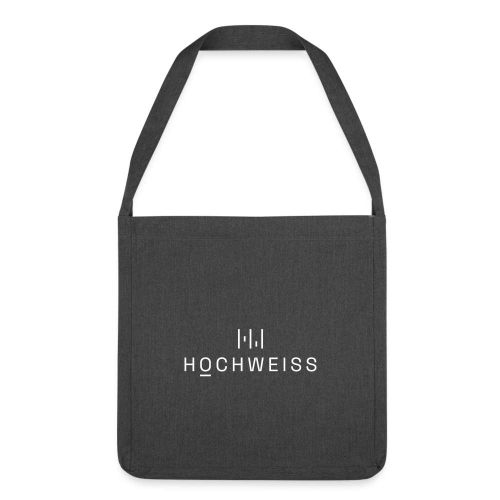 HOCHWEISS Shoulder Bag - Schwarz meliert