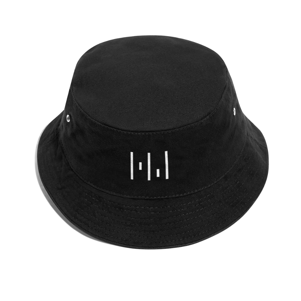 HOCHWEISS Bucket Hat - Schwarz