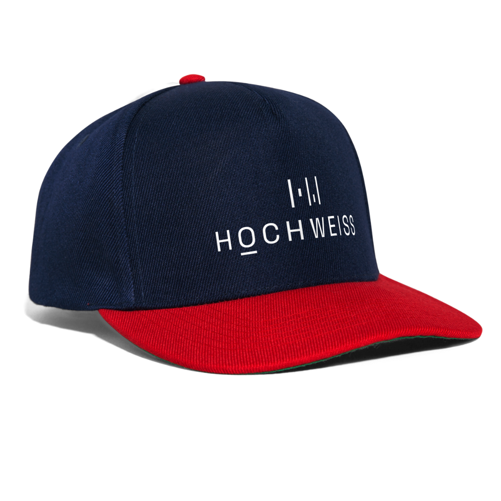 HOCHWEISS Snapcap - Navy/Rot
