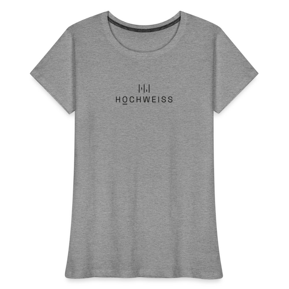 HOCHWEISS Clubshirt Women White, Grey - Grau meliert