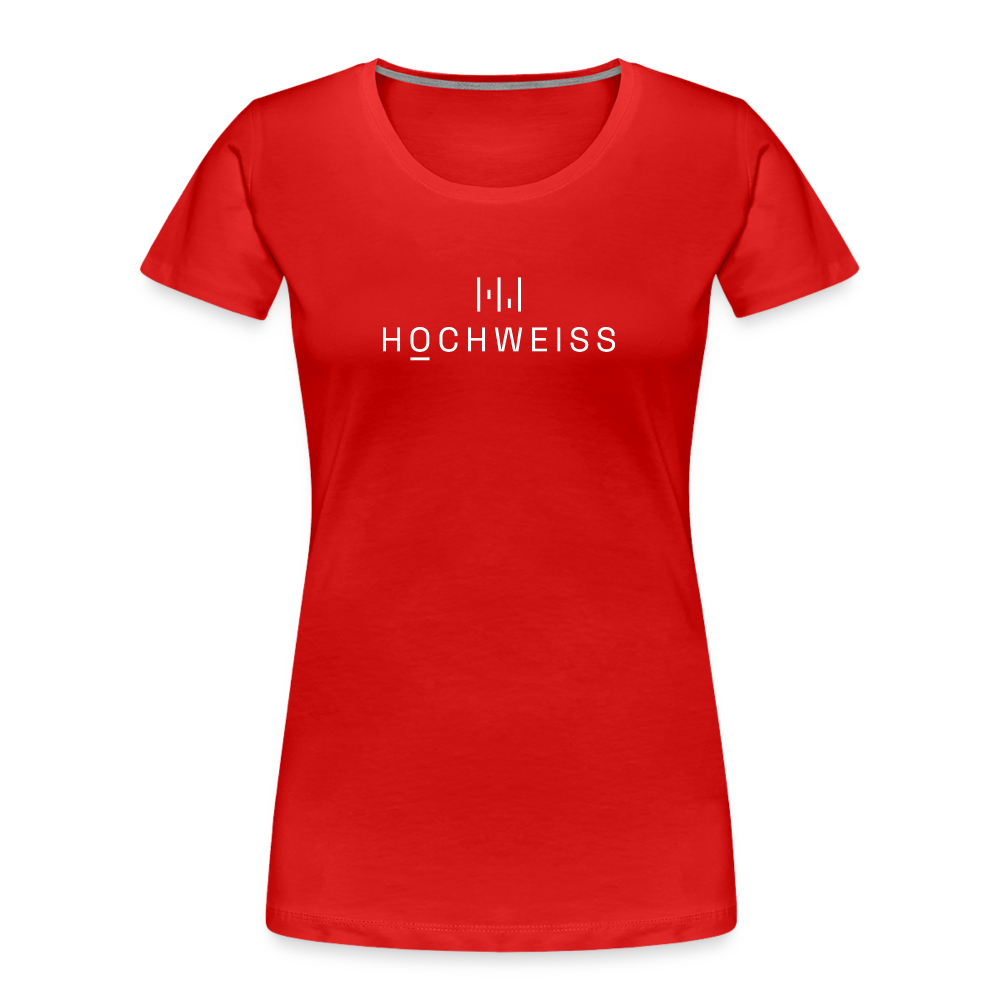 HOCHWEISS Clubshirt Women Black, Red, Navy-Blue - Rot