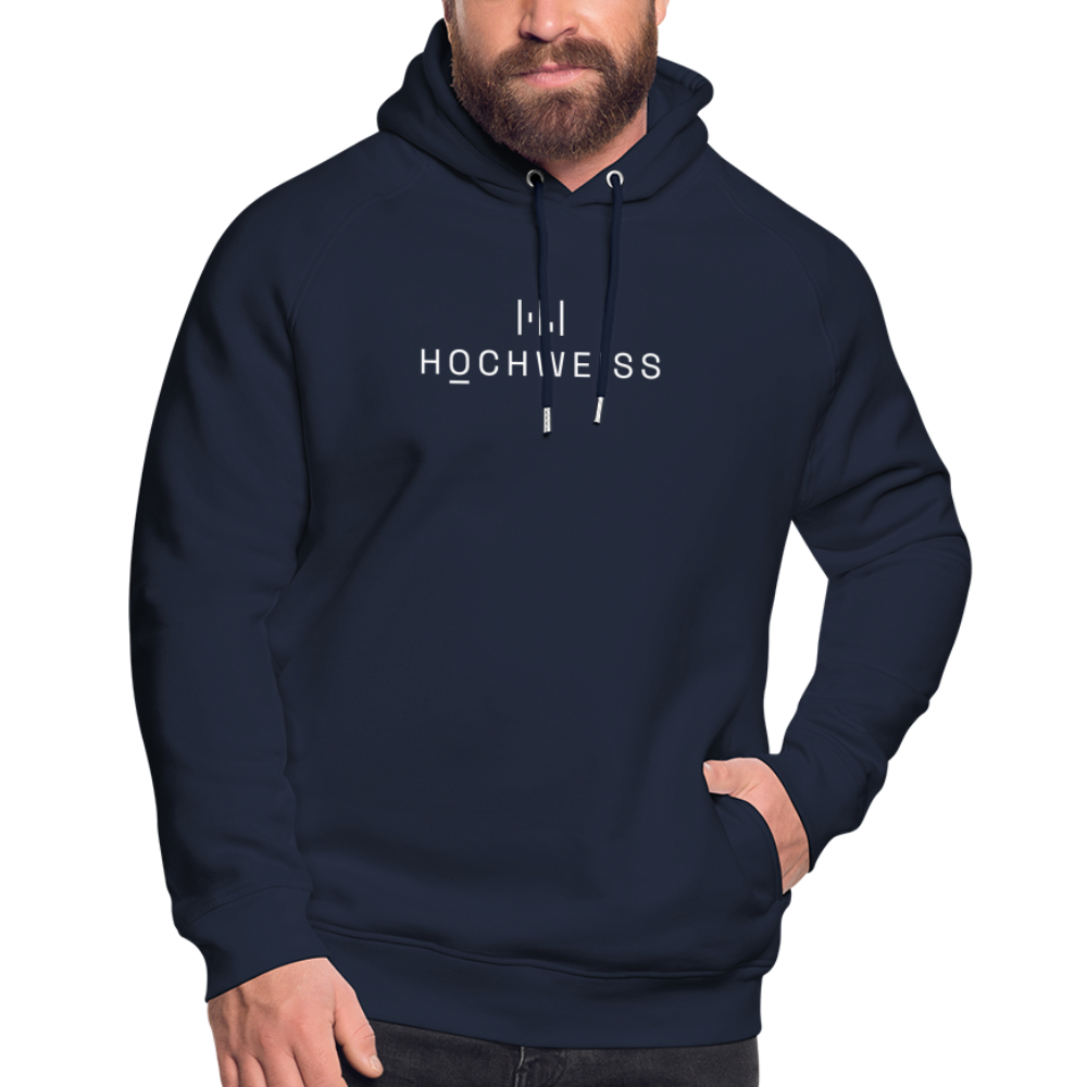 HOCHWEISS Premium Hoodie Black, Red, Navy-Blue - Navy