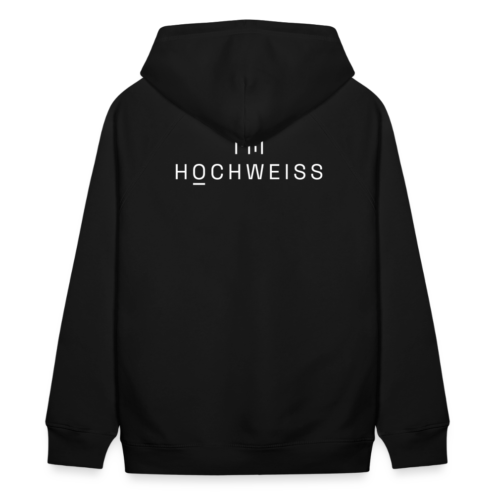 HOCHWEISS Premium Hoodie Black, Red, Navy-Blue II - Schwarz