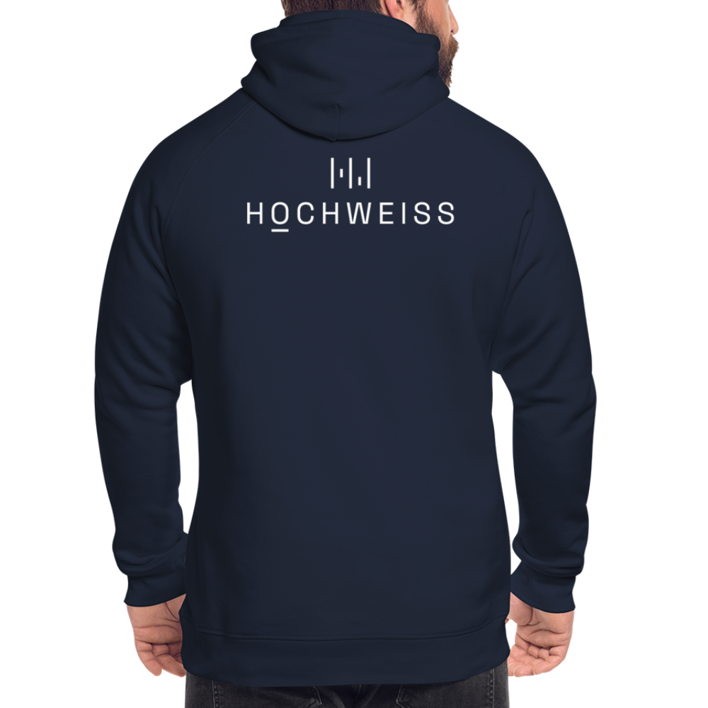 HOCHWEISS Premium Hoodie Black, Red, Navy-Blue II - Navy