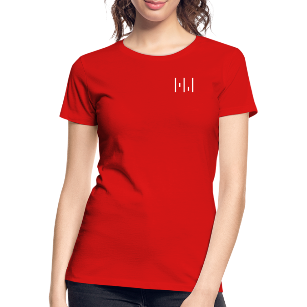 HOCHWEISS Clubshirt Women Black, Red, Navy-Blue II - Rot