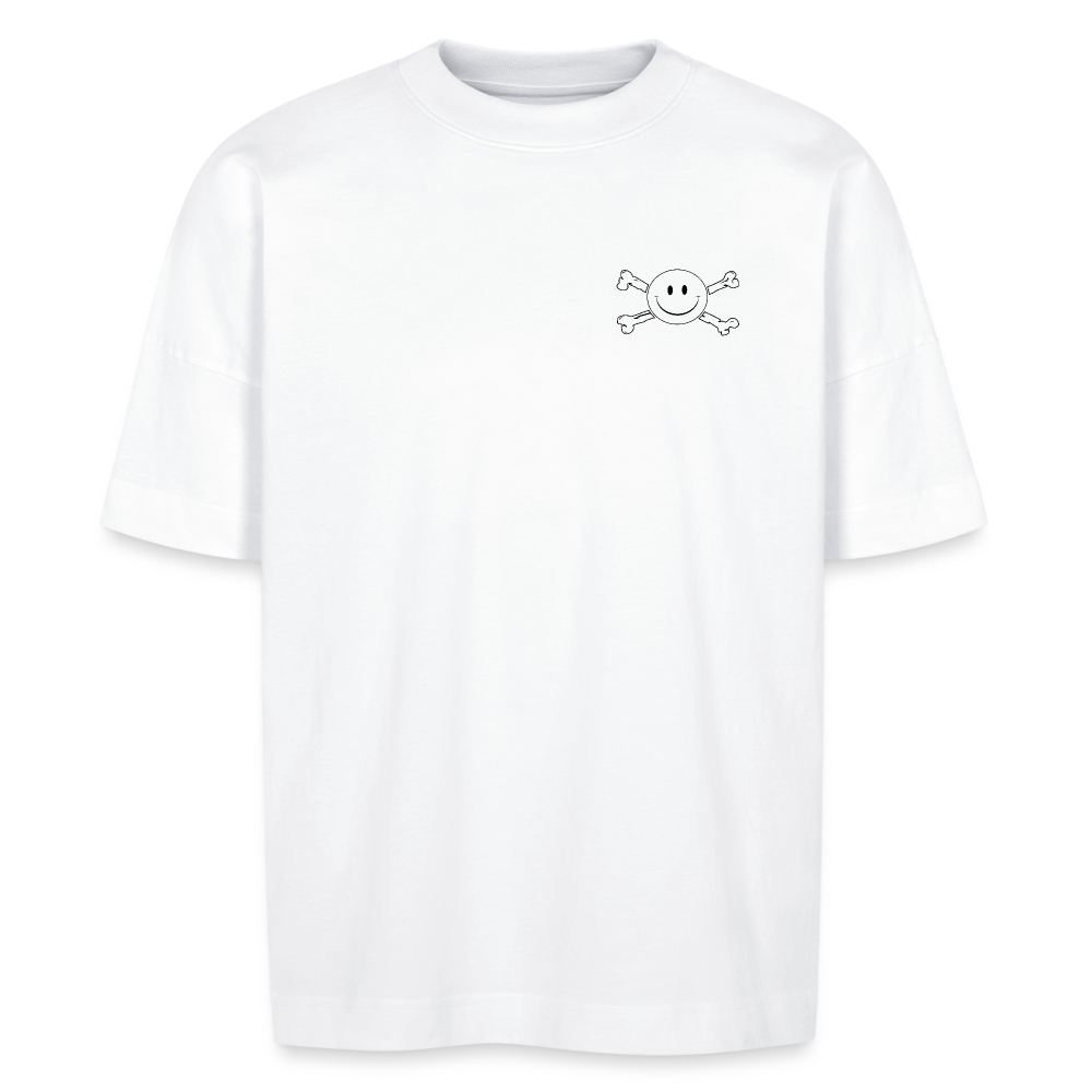 ACID PAULI Oversize Premium Shirt White - Demo-Motiv - weiß