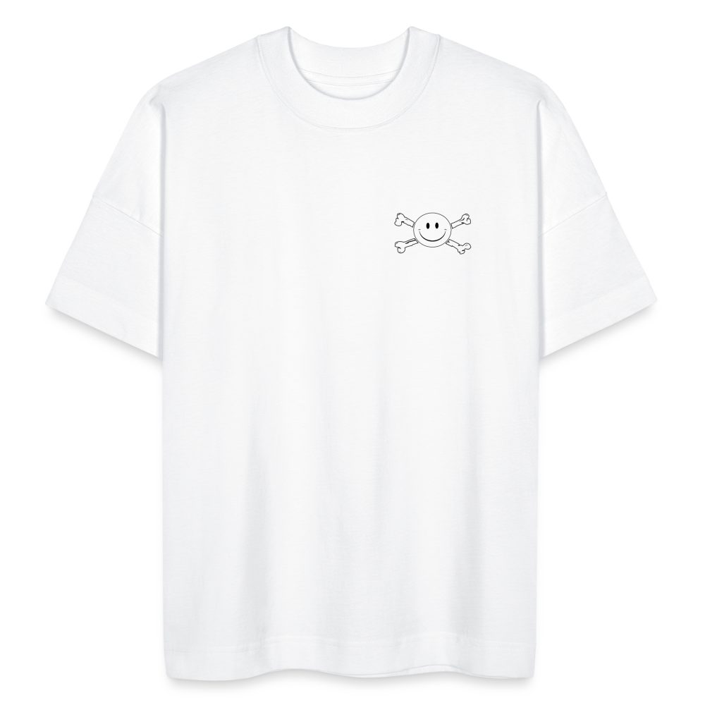 ACID PAULI Oversize Premium Shirt White - Demo-Motiv - weiß