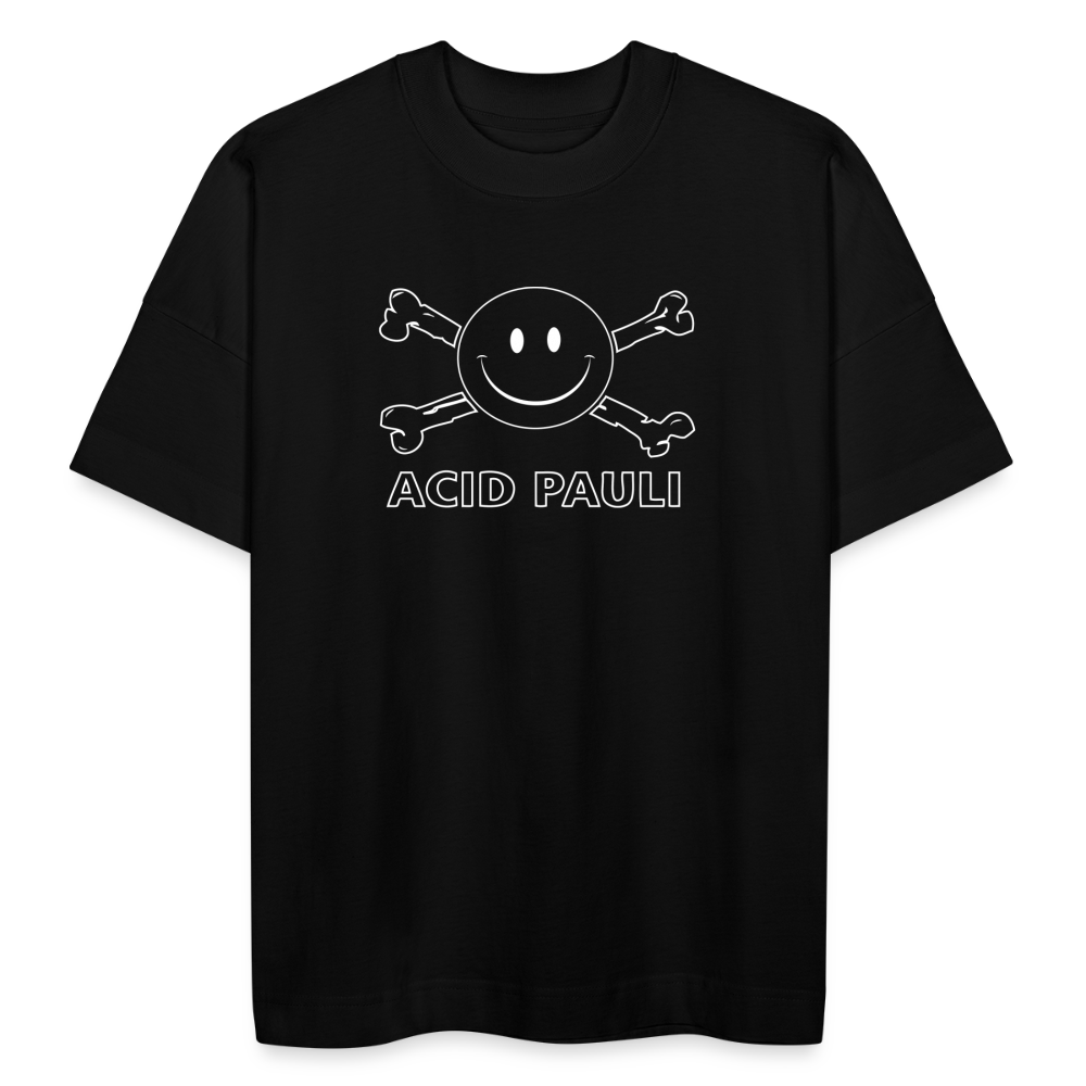 ACID PAULI Oversize Premium Shirt Black - Schwarz