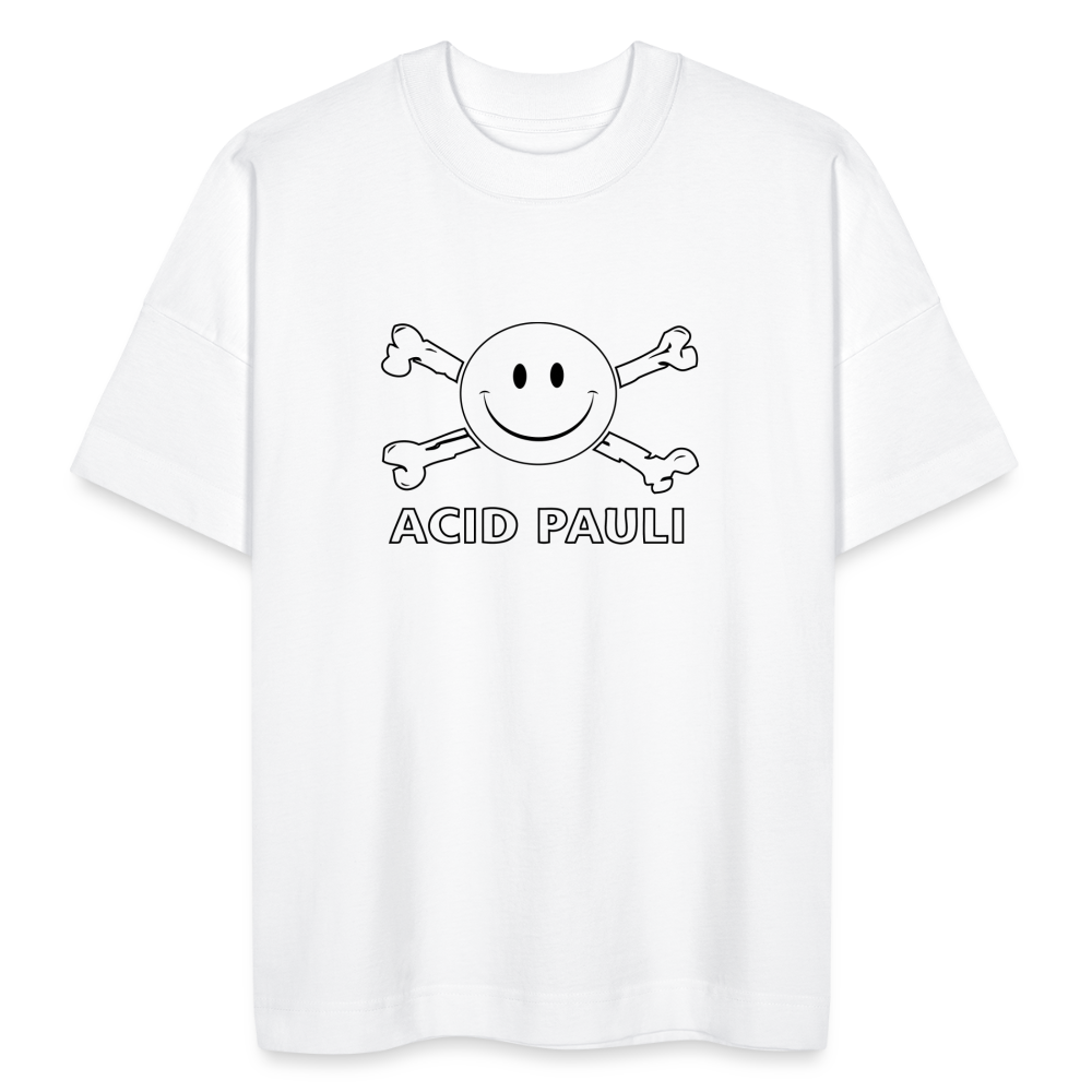 ACID PAULI Oversize Premium Shirt White, Beige-White - weiß
