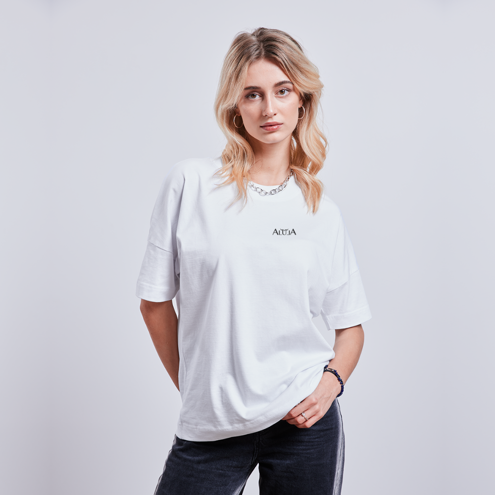 ALULA Oversize Premium Shirt II White, Beige-White - weiß