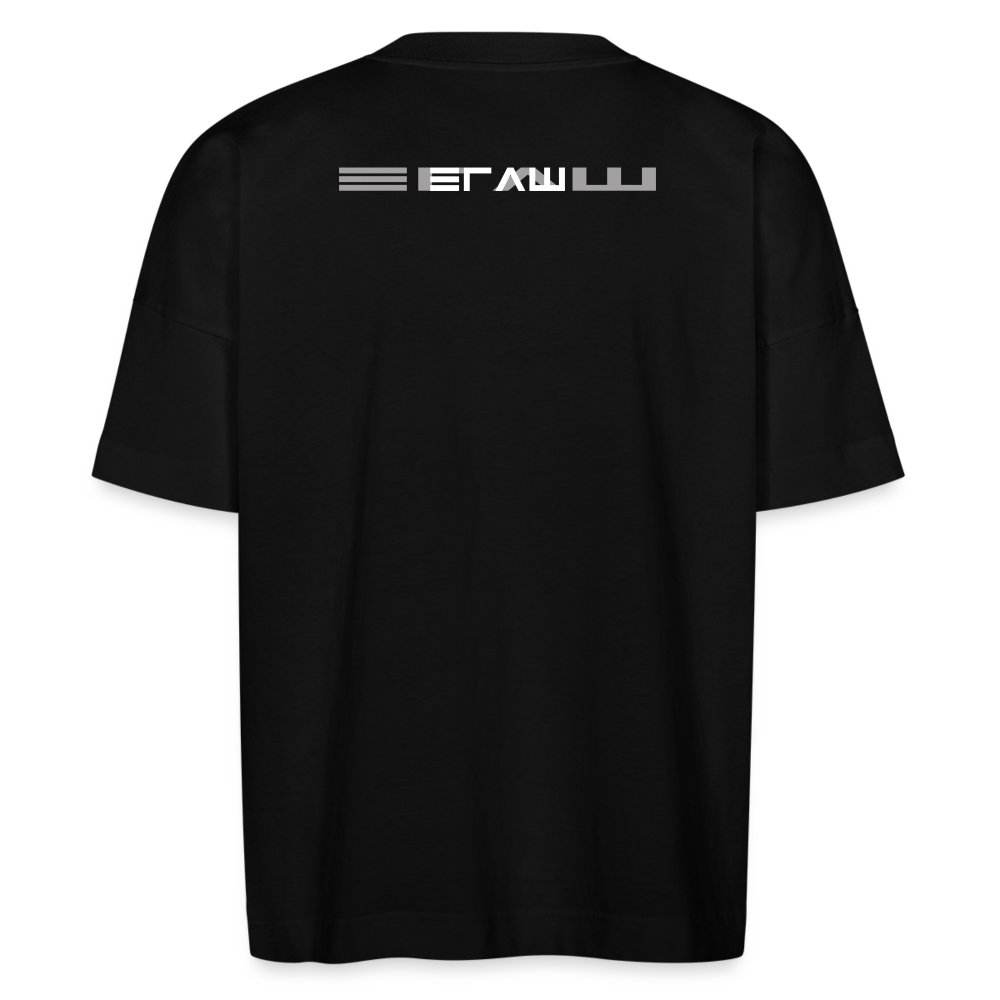 👽 Unisex OVERSIZE T-Shirt "ELECTRA" 👽 - Schwarz