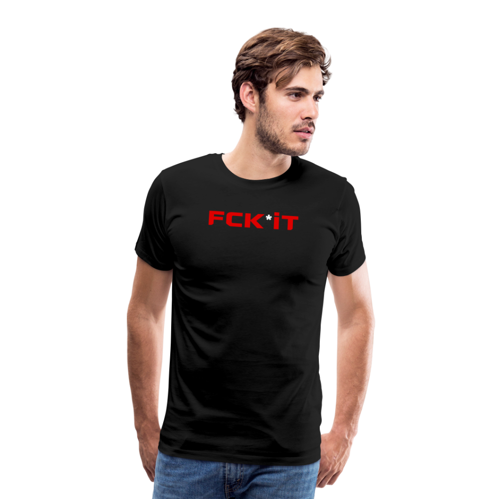 ERAW FCKiT Premium T-Shirt Unisex - Schwarz