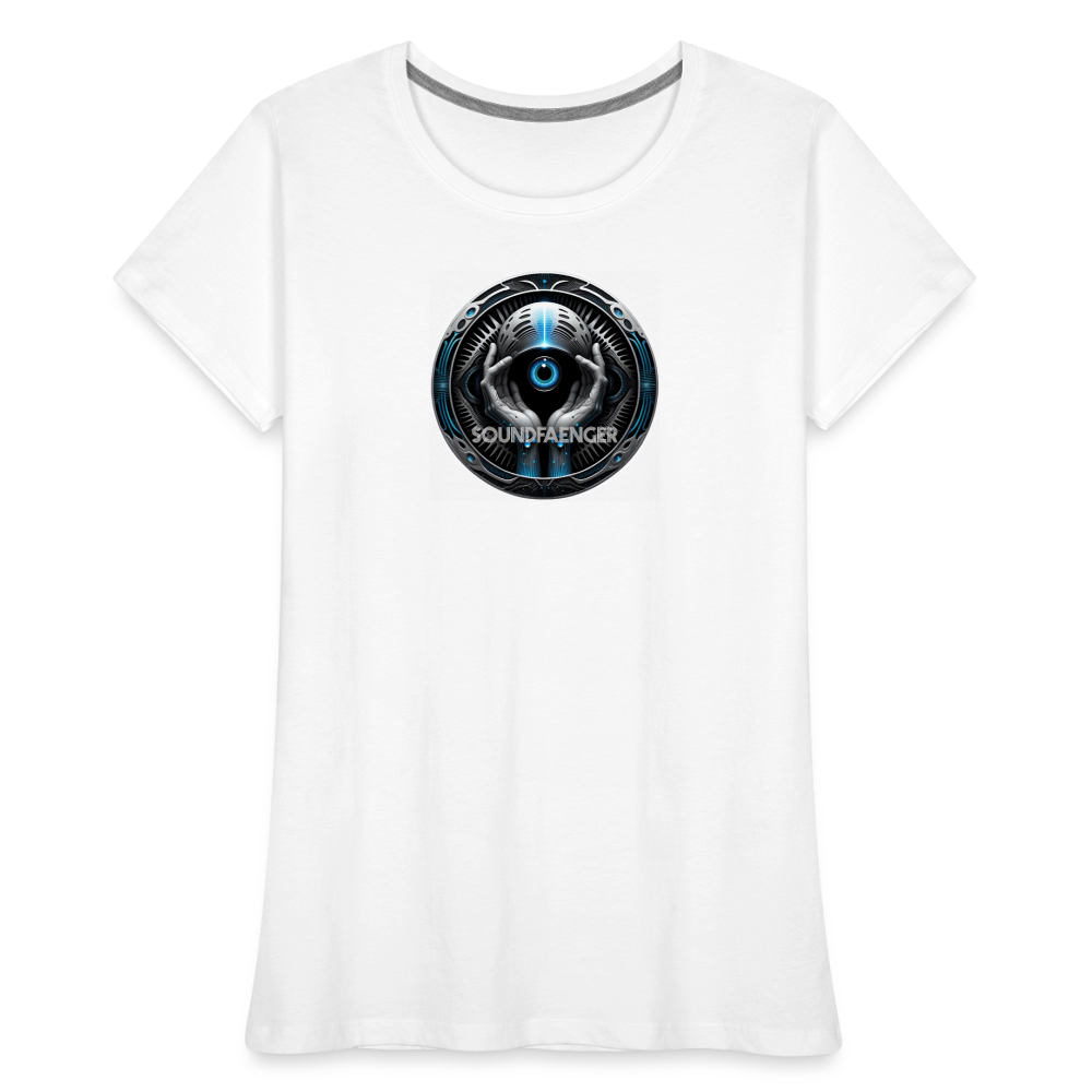 SOUNDFAENGER DIGITAL EYE 1 T-Shirt Women black, white, blue, red - Weiß