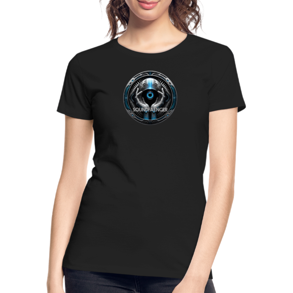 SOUNDFAENGER DIGITAL EYE 1 T-Shirt Women black, white, blue, red - Schwarz
